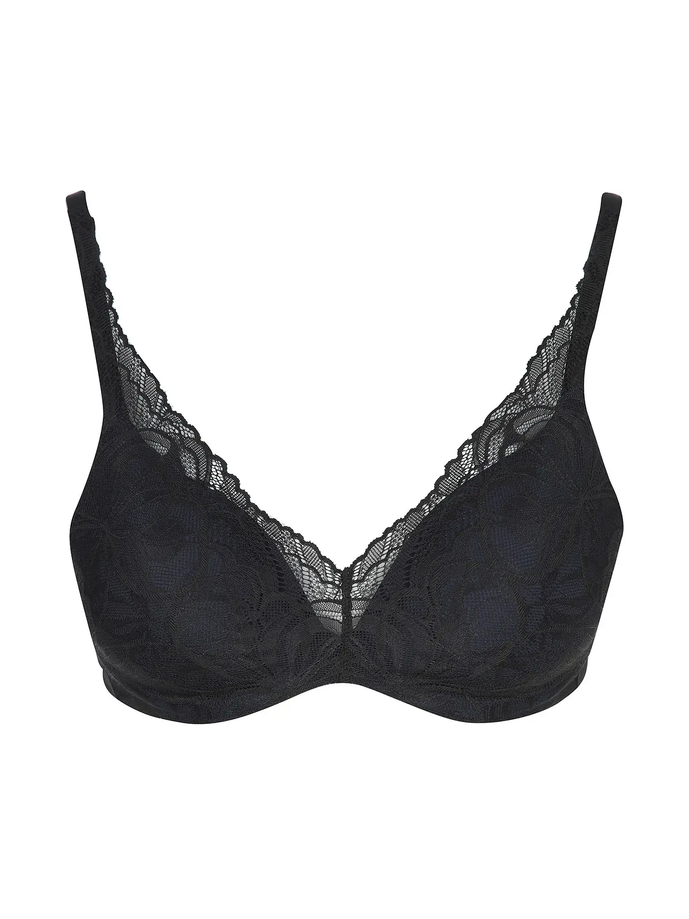 TRIUMPH | BH mit Bügel BODY MAKE-UP ILLUSION LACE  nude beige | schwarz